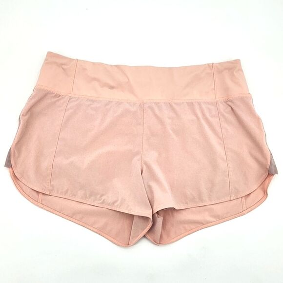Athleta Run With It Shorts 4.5" Size Extra Large XL Womens Pink  Gym Activewear - Picture 1 of 12
